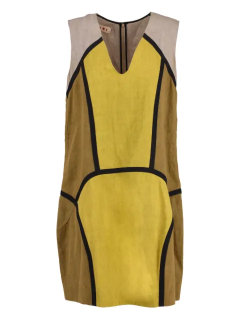 Marni Pre-Owned 2000s linen midi dress