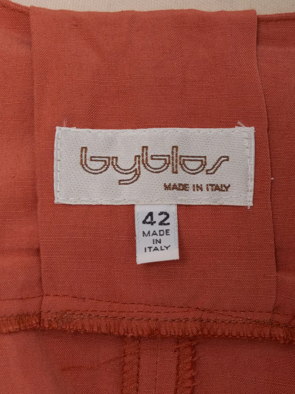 Pre-owned Byblos Vintage Linen Dress