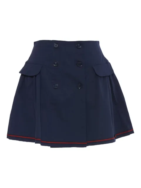 Gucci Pre-Owned Web-detail mini skirt