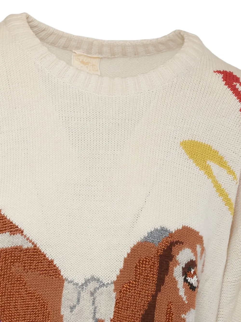 Krizia Pre-Owned pull à motif chien en intarsia | Image 2
