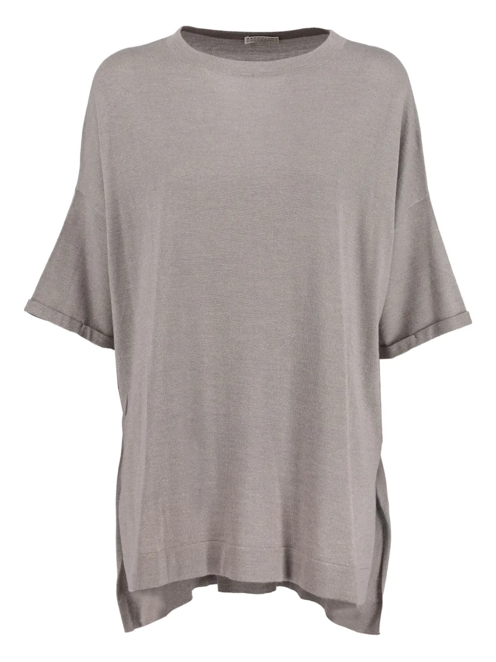 Brunello Cucinelli Vintage playera holgada | gris | Image 1