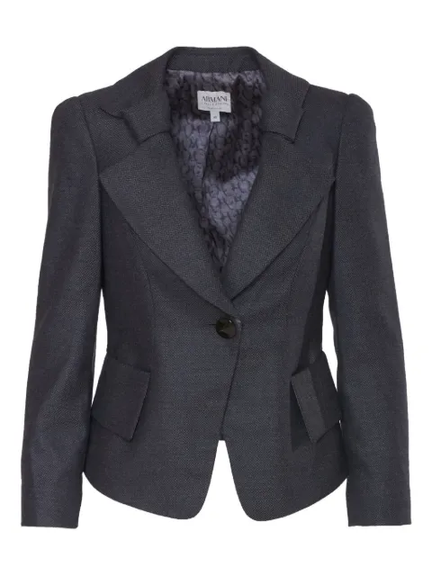 Armani Vintage Pre-owned virgin-wool blazer