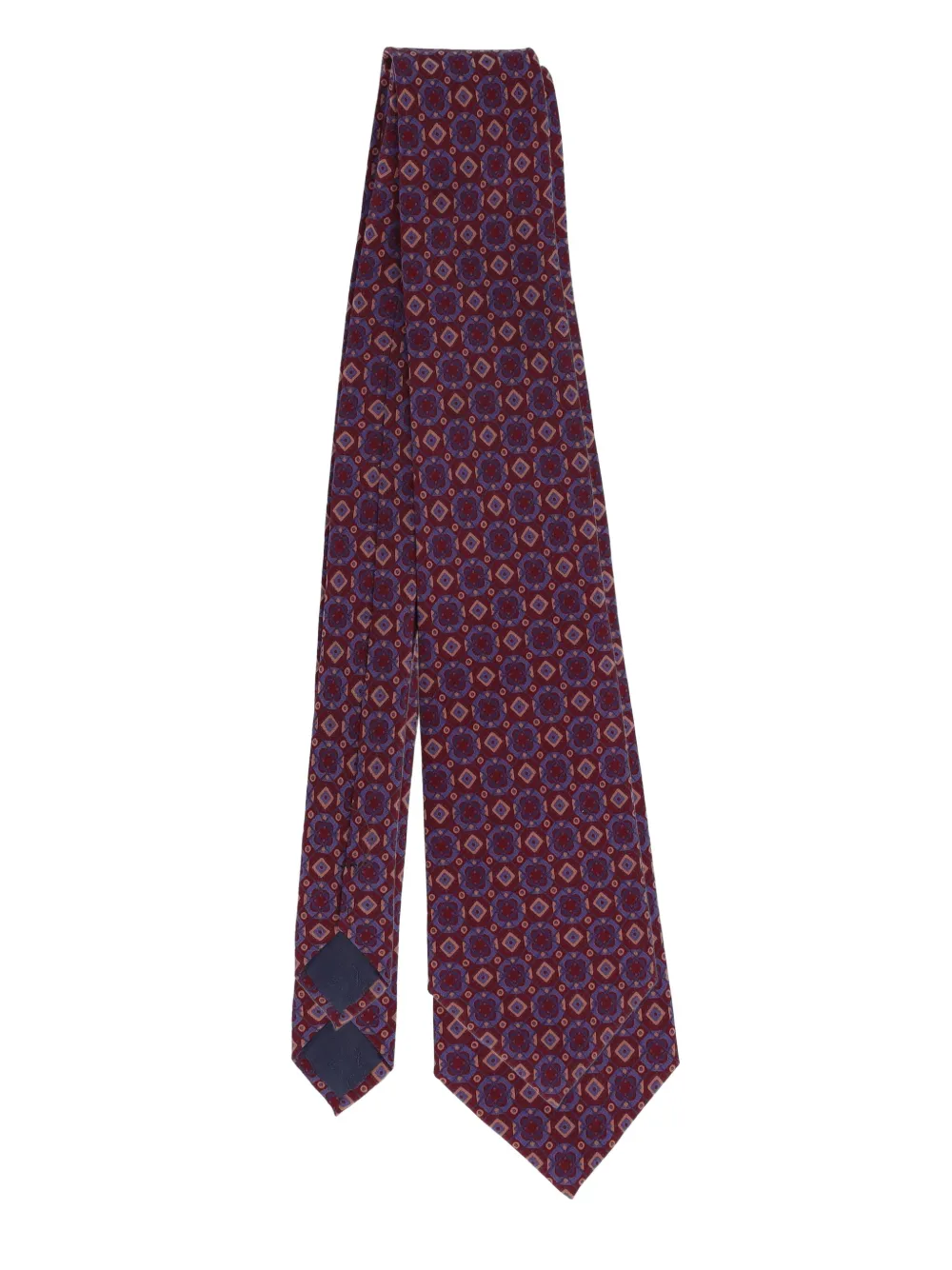 Balenciaga Pre-Owned patterned tie | Purple | Image 1