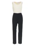 Max Mara two-tone jumpsuit - Neutrals