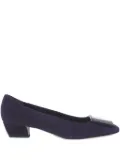 Prada Pre-Owned 2000s suede low-heel pumps - Purple