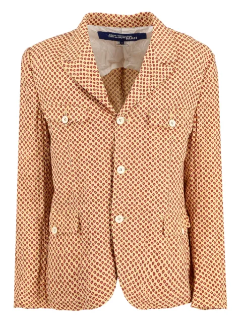 Junya Watanabe MAN blazer con motivo