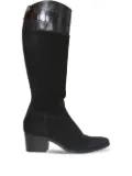 Alberto Fasciani leather knee-high boots - Black
