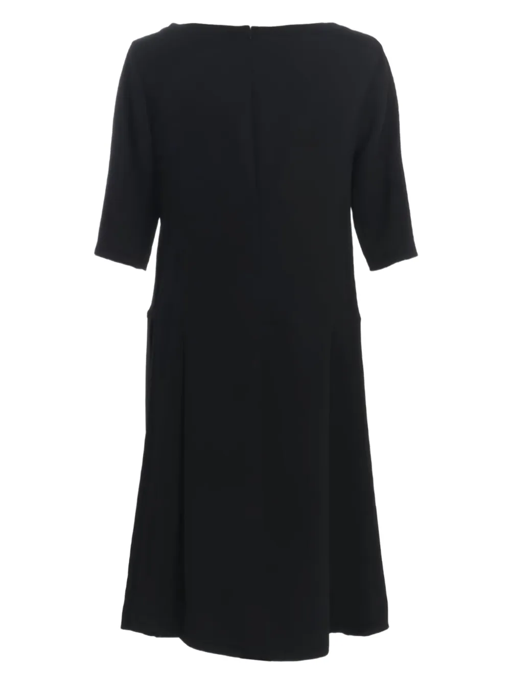Jil Sander Pre-Owned Jurk met ronde hals - Blauw