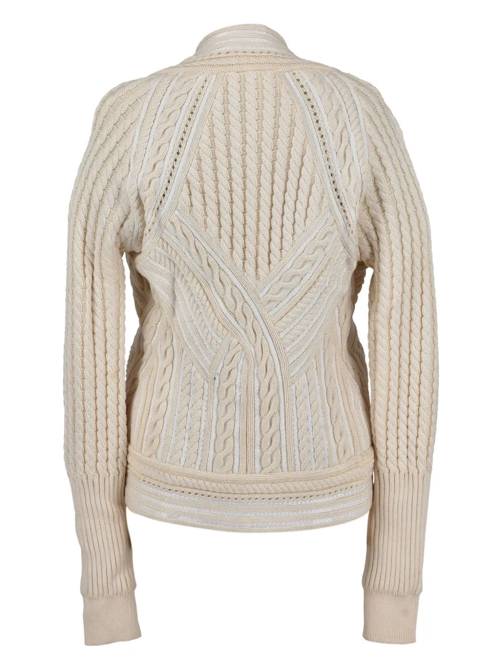 Gianfranco Ferré Pre-Owned cardigan en maille torsadée | Image 2