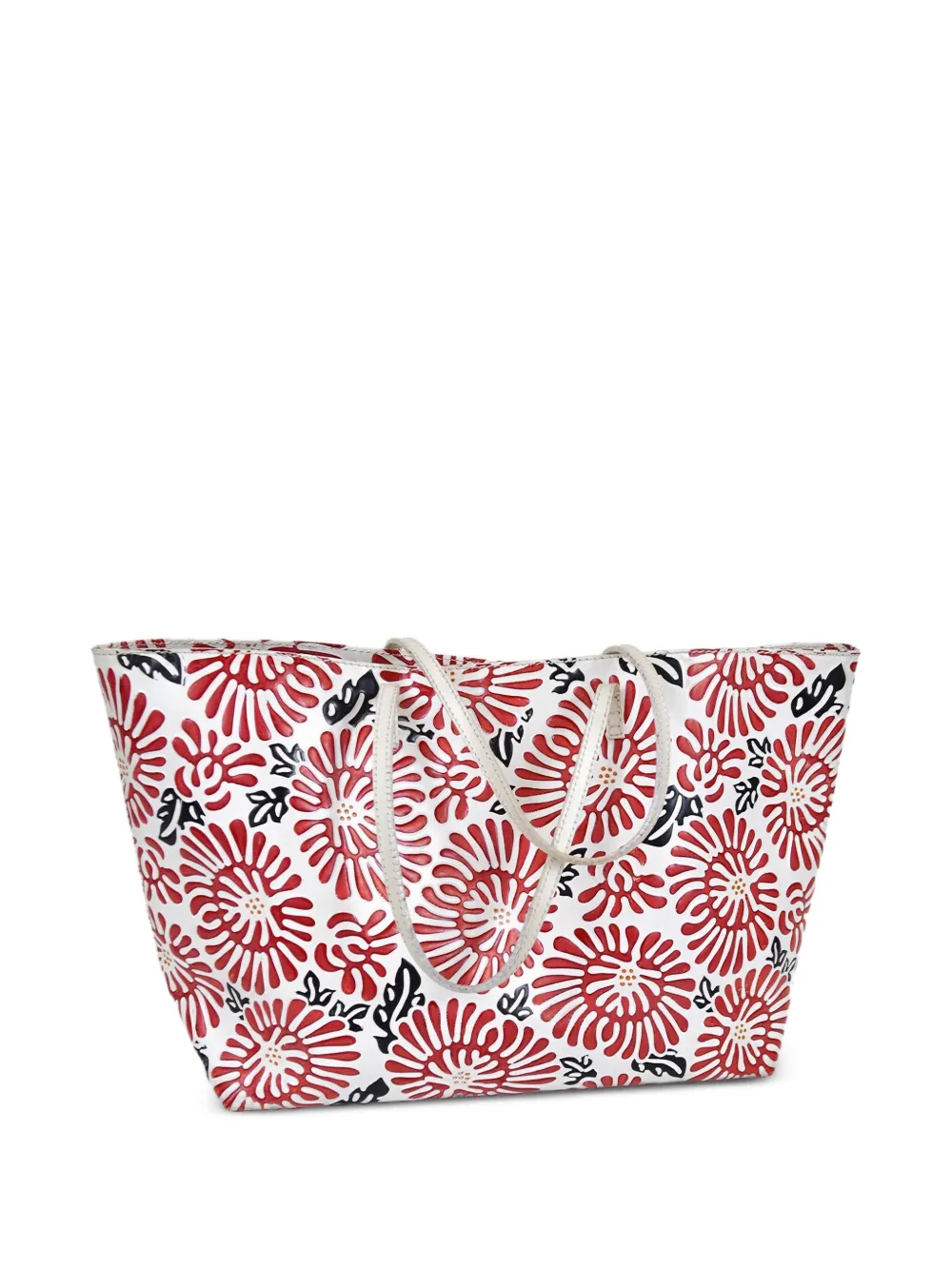 Fendi Pre-Owned 2000s Tote Bag mit grafischem Print | Weiß | Image 1
