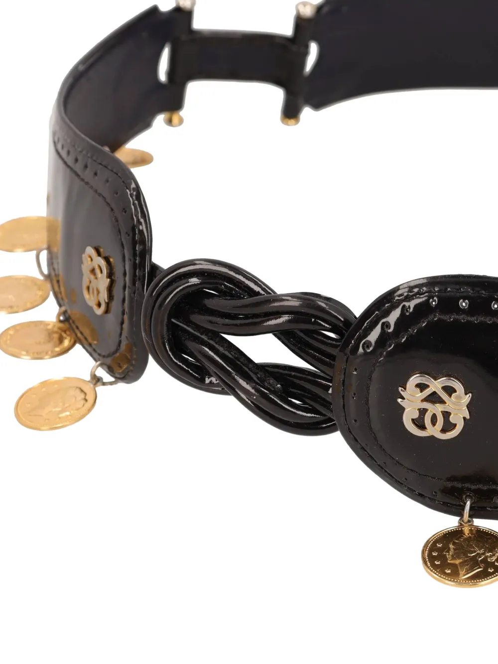 Pre-owned Pirovano Vintage  Knot-detail Belt