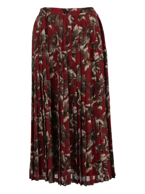 Gucci Pre-Owned 1970s pleated maxi skirt
