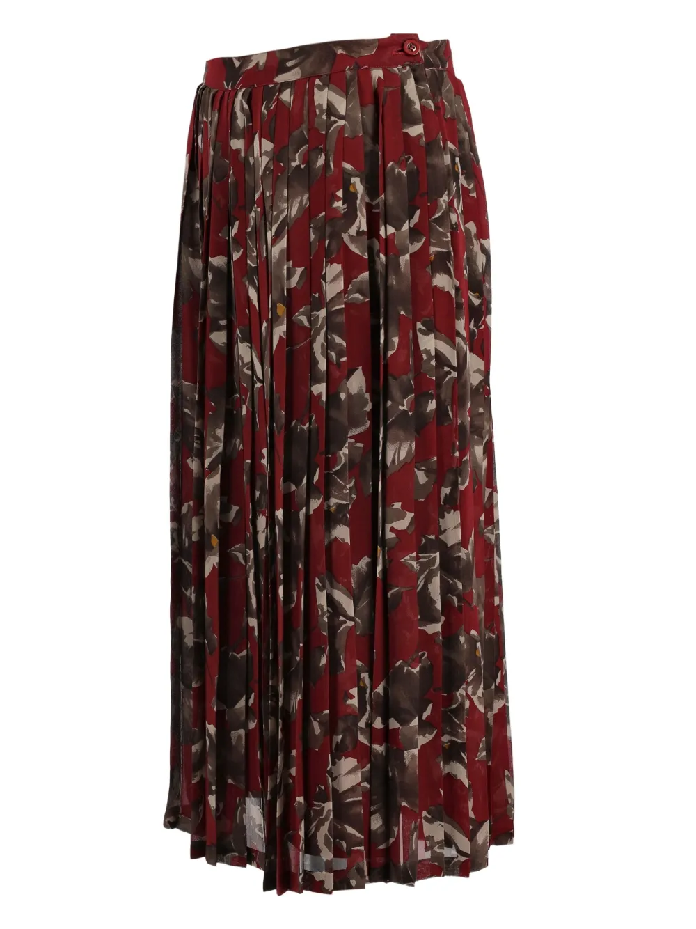Gucci Pre-Owned 1970s pleated maxi skirt | Image 2
