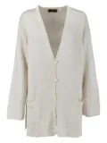 Fendi Pre-Owned FF-jacquard cardigan - BIANCO
