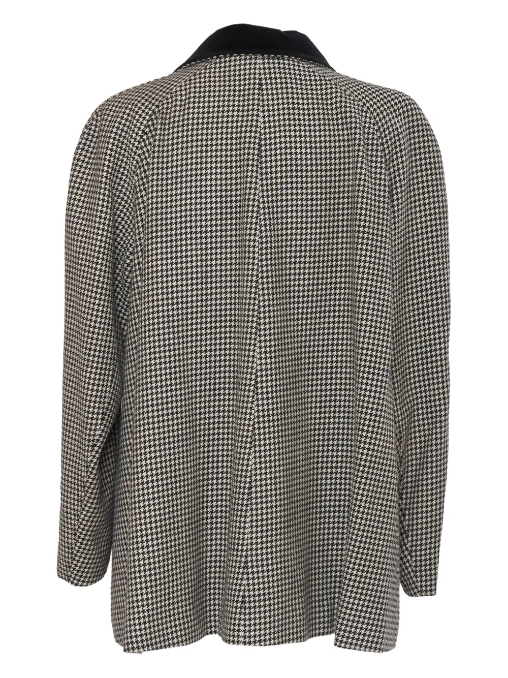Vintage pre-owned houndstooth wool blazer | Image 2