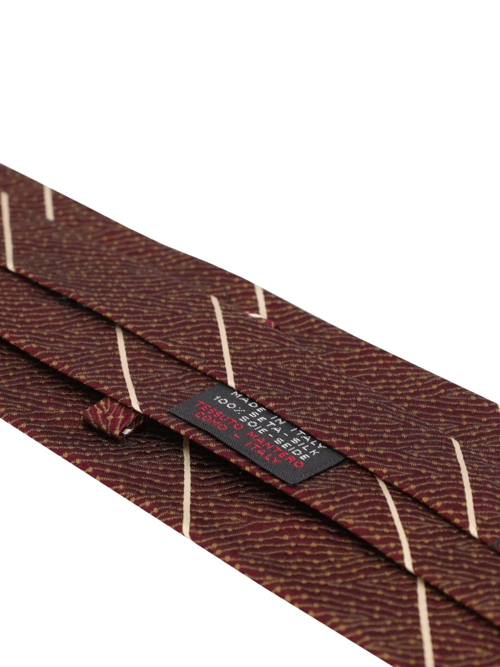 Pre-owned Gianfranco Ferre Striped Tie In Red