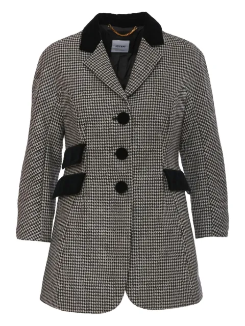 Alberta Ferretti Vintage pre-owned houndstooth jacket 