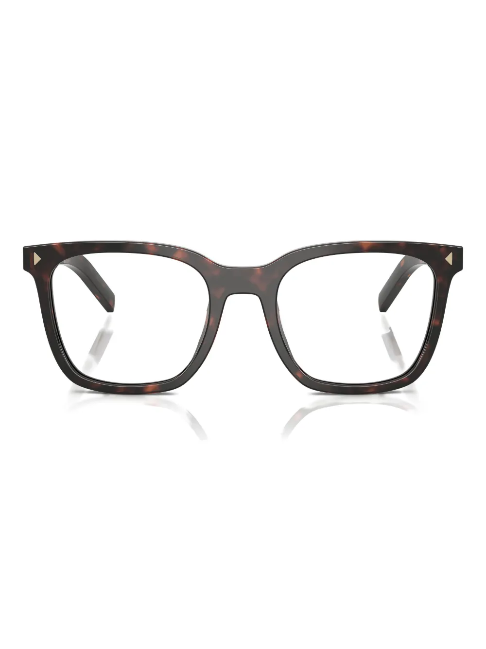 Prada Eyewear Bril met vierkant montuur Bruin