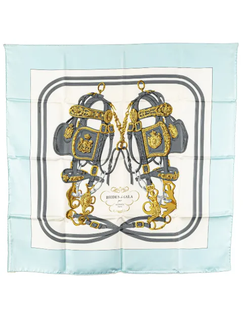 Hermès Pre-Owned mascada20th Century Brides de Gala Silk Scarf