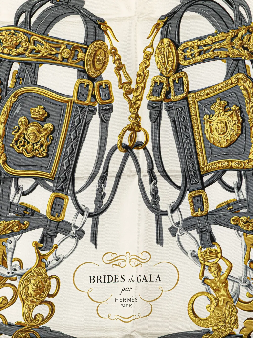 Hermès Pre-Owned foulard Brides de Gala en soie 20 e siècle | Image 2