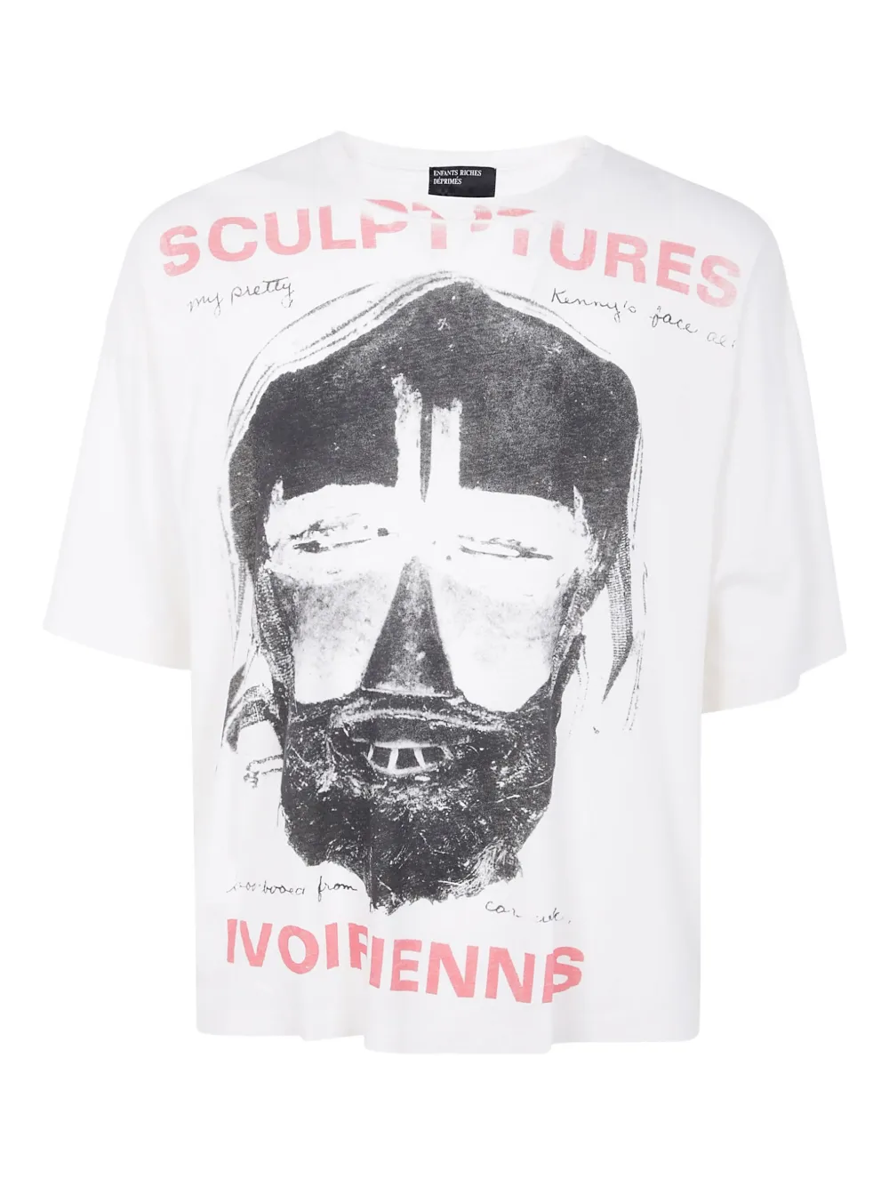 graphic-print oversized T-shirt