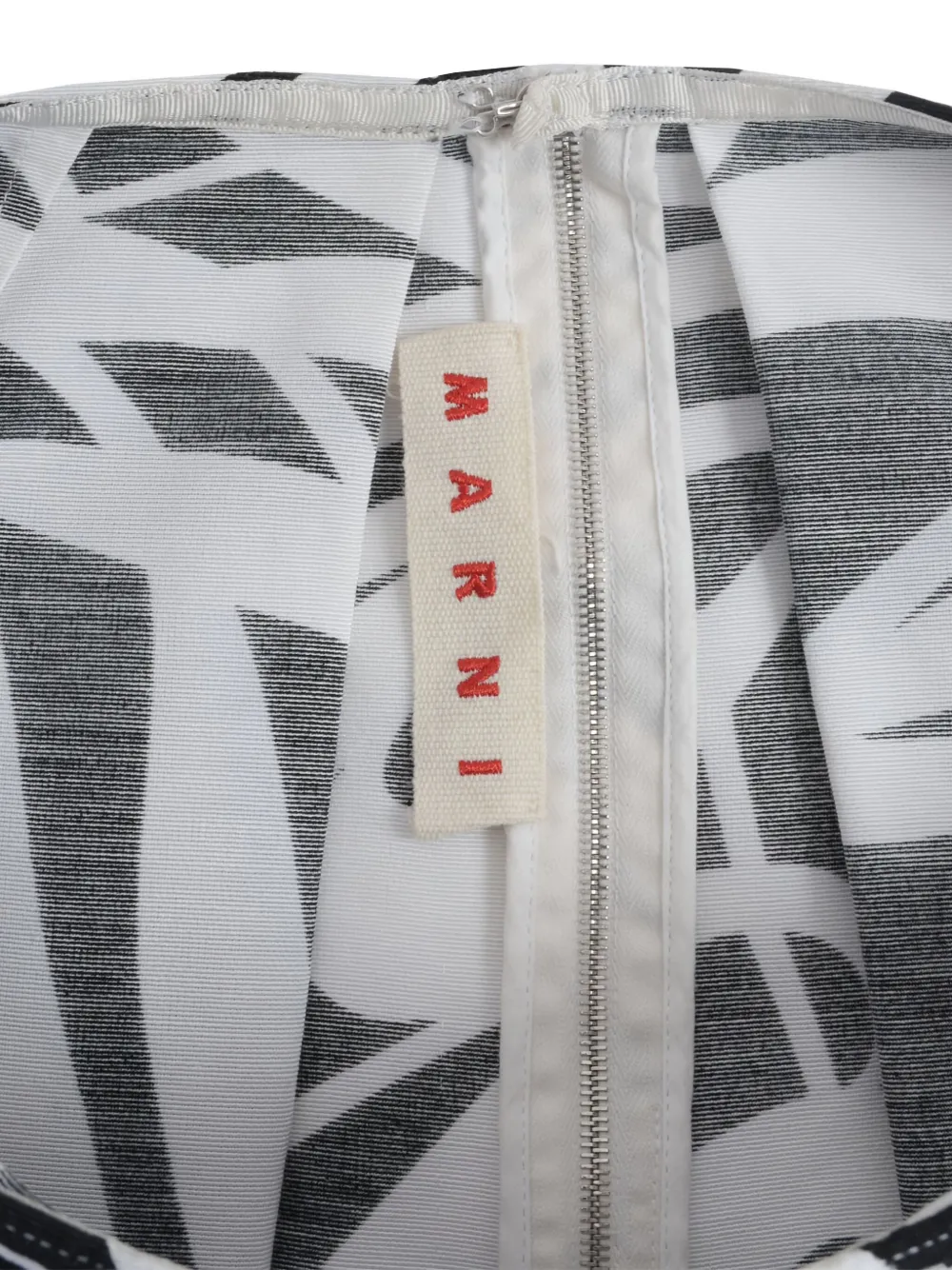 Pre-owned Marni Abstract-print Skirt