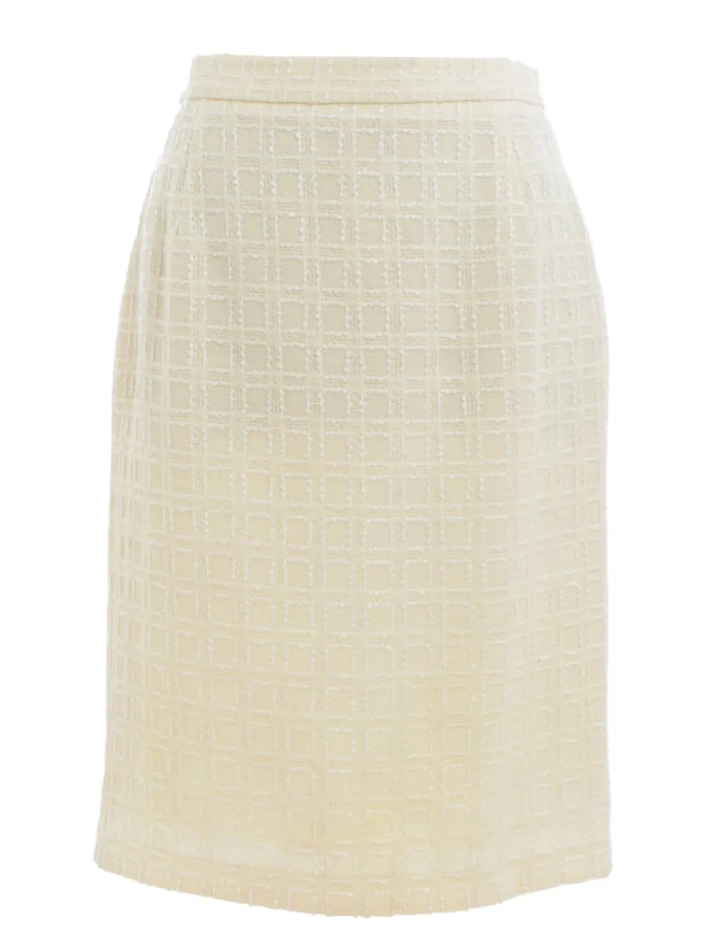wool blazer and skirt set