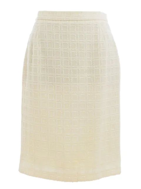 Vintage wool blazer and skirt set
