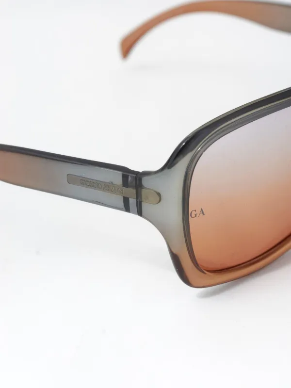Giorgio Armani Pre-Owned 1990s Gradient Sunglasses | Brown 
