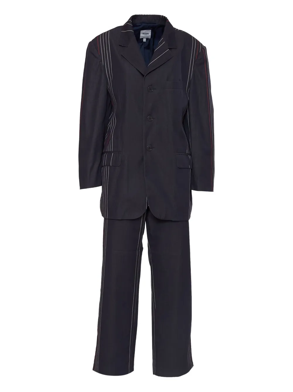 Moschino Pre-Owned denim suit - ブラック Moschino Pre-Owned denim suit - ブラック