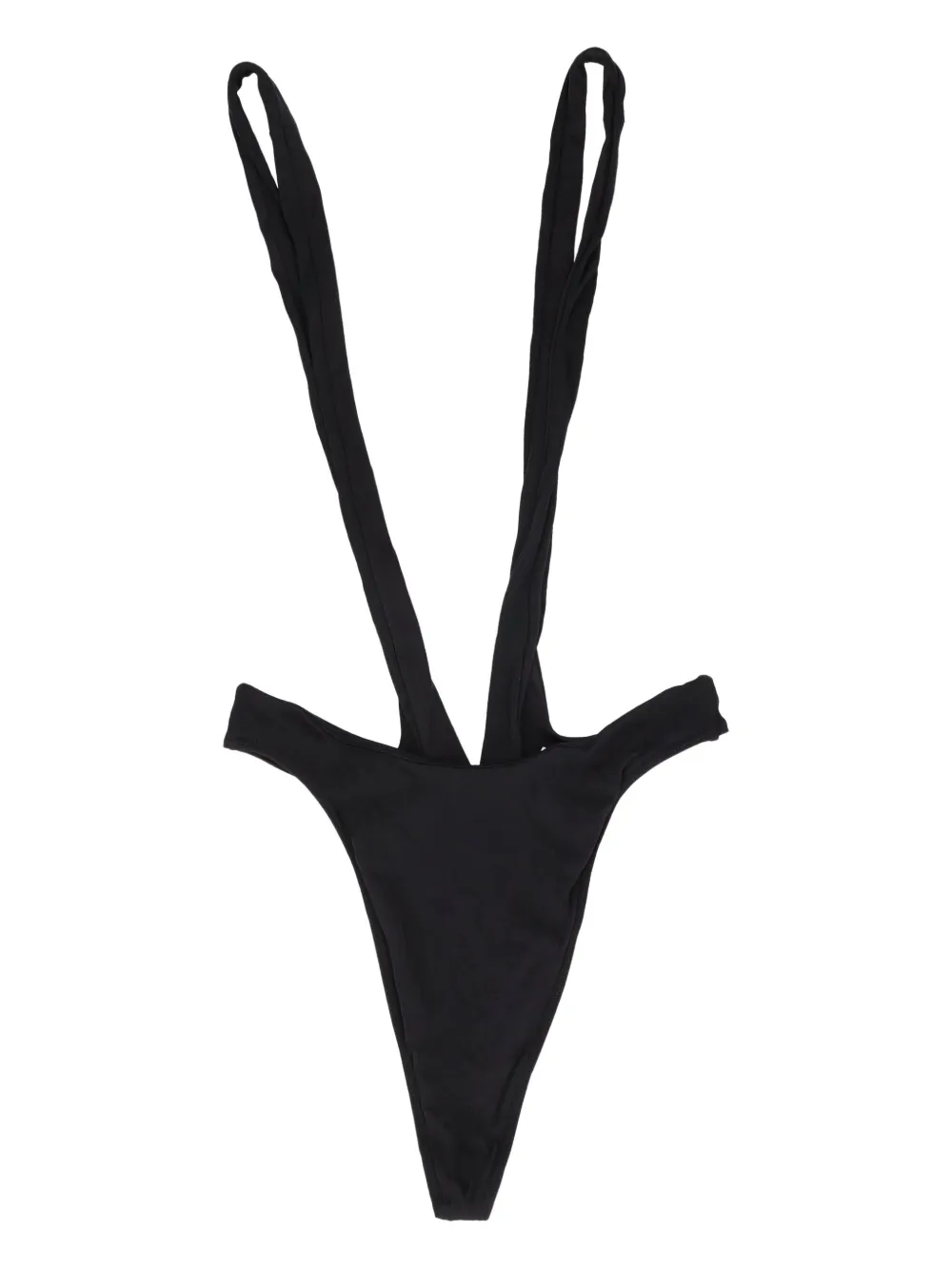Gianfranco Ferré Pre-Owned brace-detail thong | Image 2
