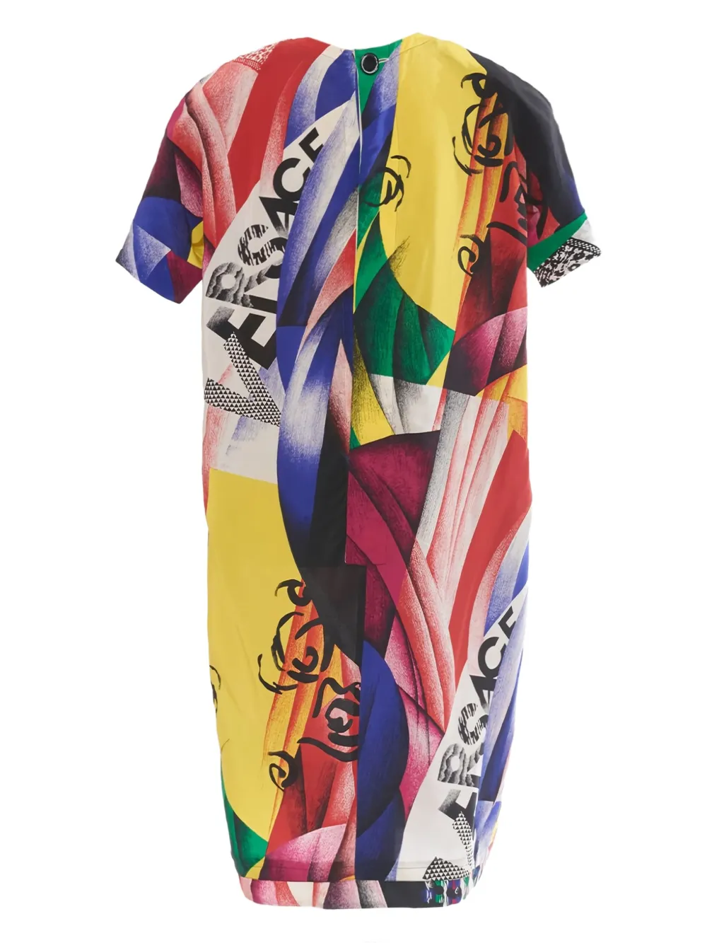 Versace Pre-Owned Pre-owned zijden midi-jurk - Rood