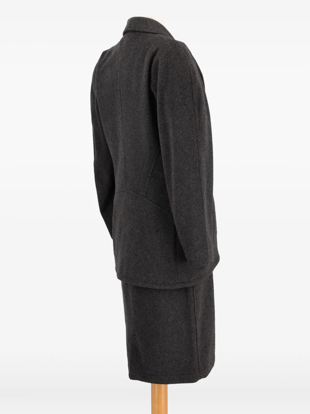 Pre-owned Versace Wool Suit In Gray
