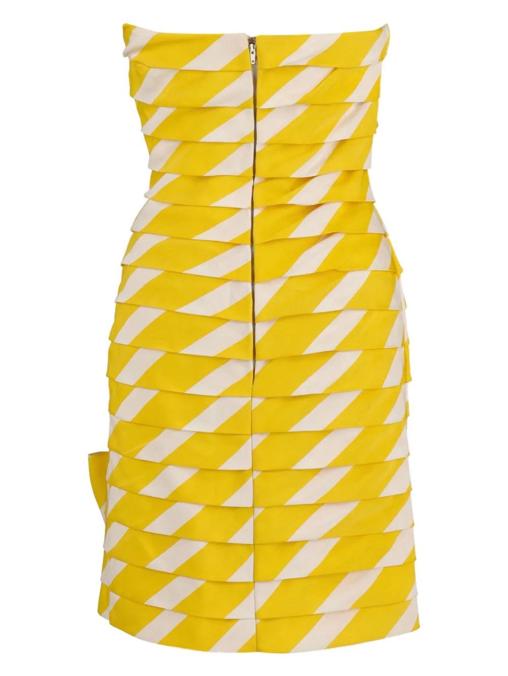 bow-detail mini dress