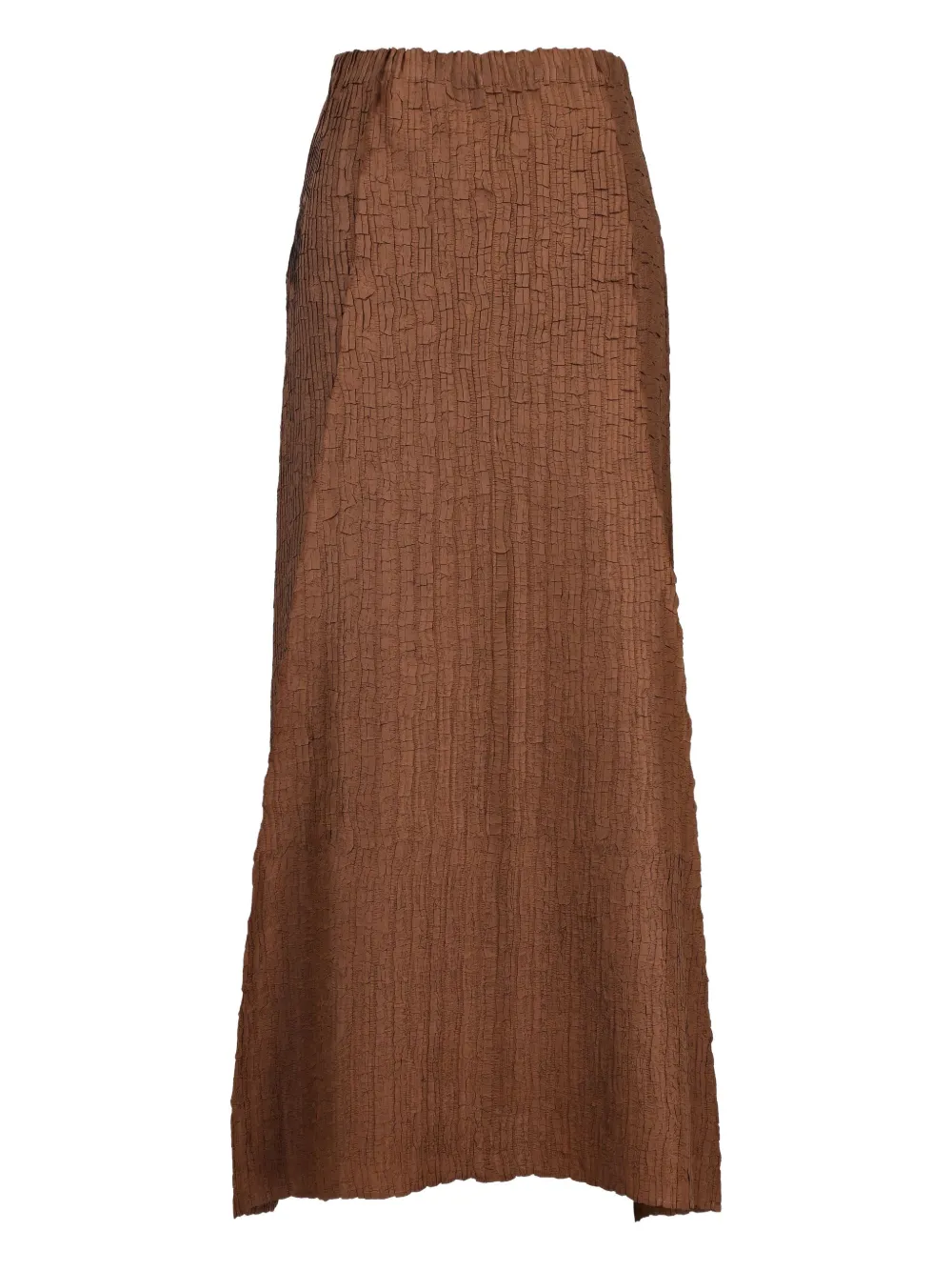 Issey Miyake Pre-Owned wrinkled maxi skirt | Image 2