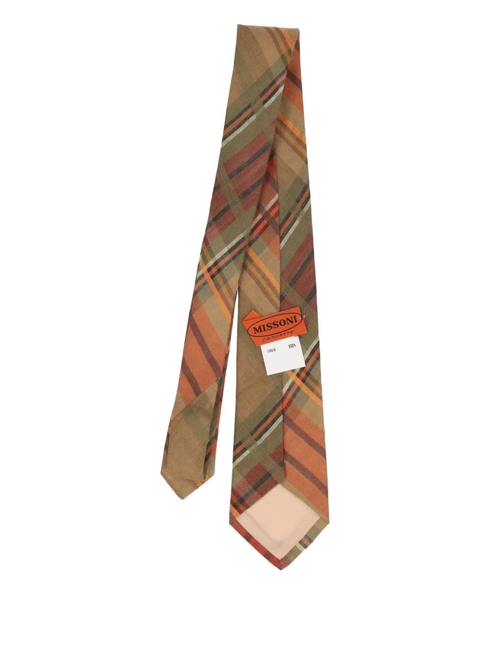Missoni Pre-Owned checked tie | Image 2