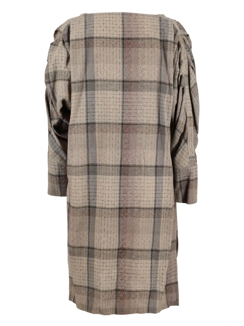 Issey Miyake Pre-Owned checked midi dress | Image 2