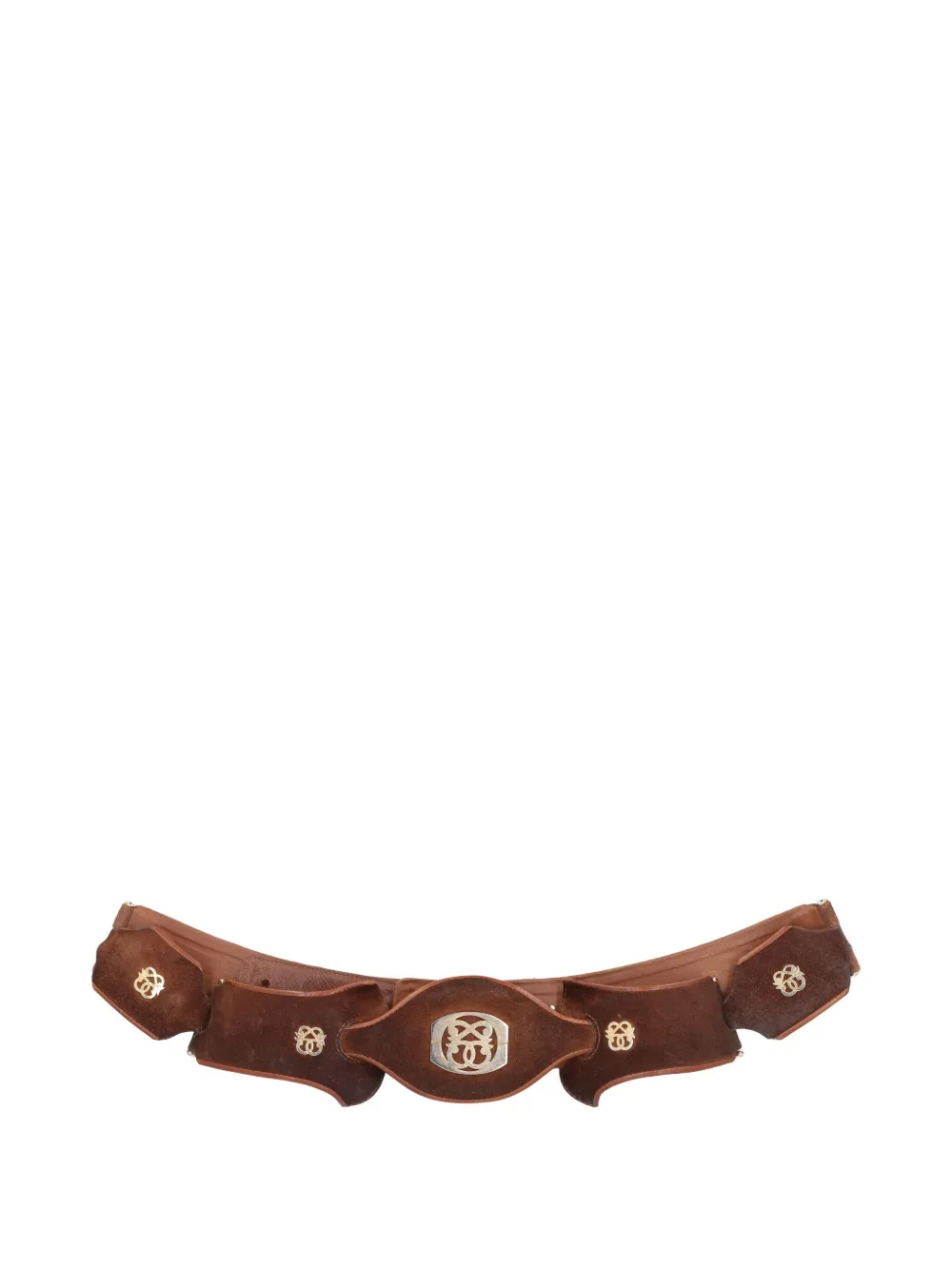 Pre-owned Pirovano Vintage Suede Belt