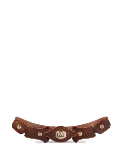 Pirovano Vintage Pre-Owned suede belt