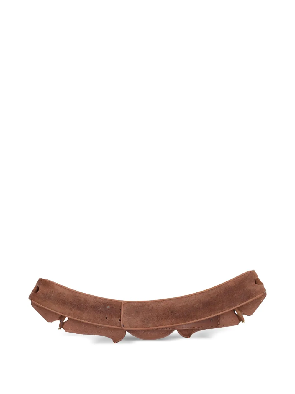 Pirovano Vintage ceinture pre-owned en daim | Image 2