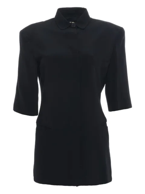 Gianfranco Ferré Pre-Owned 1980s short-sleeve jacket