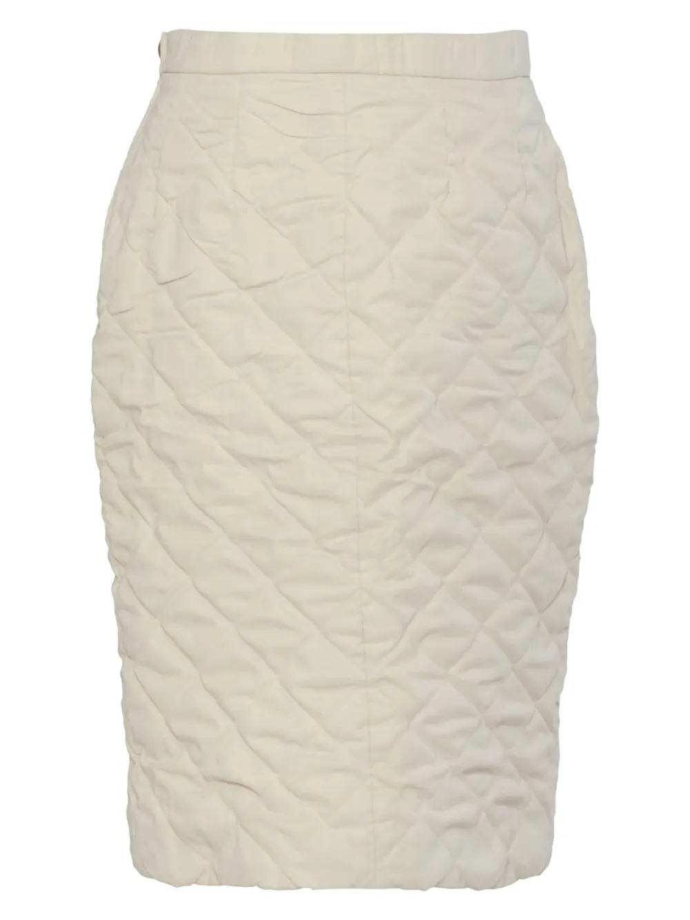 Hermès Pre-Owned quilted midi skirt | Image 2