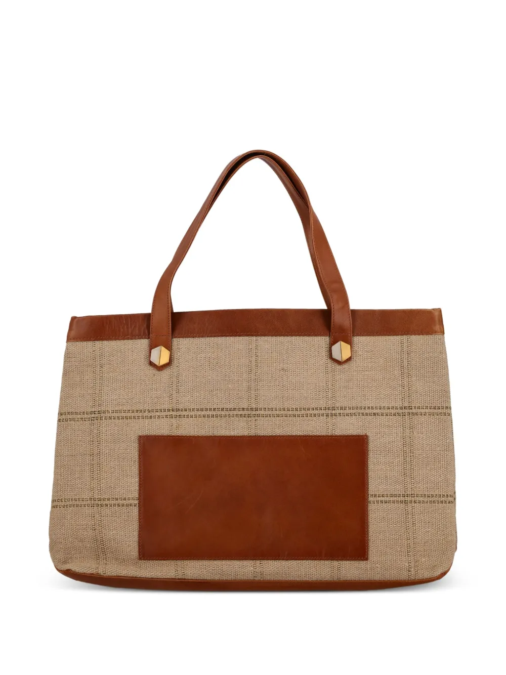 Pre-owned Versace 90's Canvas Tote Bag