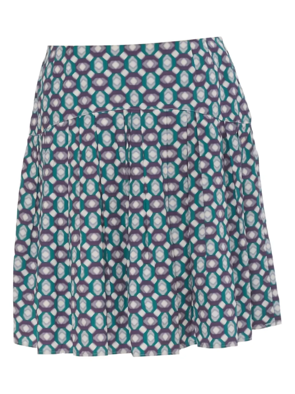 Miu Miu Pre-Owned Minigonna con stampa geometrica | Image 2
