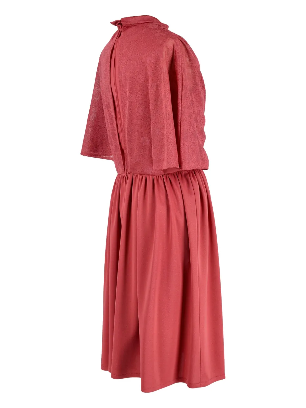 Vintage Abito midi con dettaglio a mantella Pre-owned anni '60 | Image 7