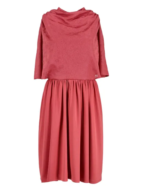 Vintage Abito midi con dettaglio a mantella Pre-owned anni '60