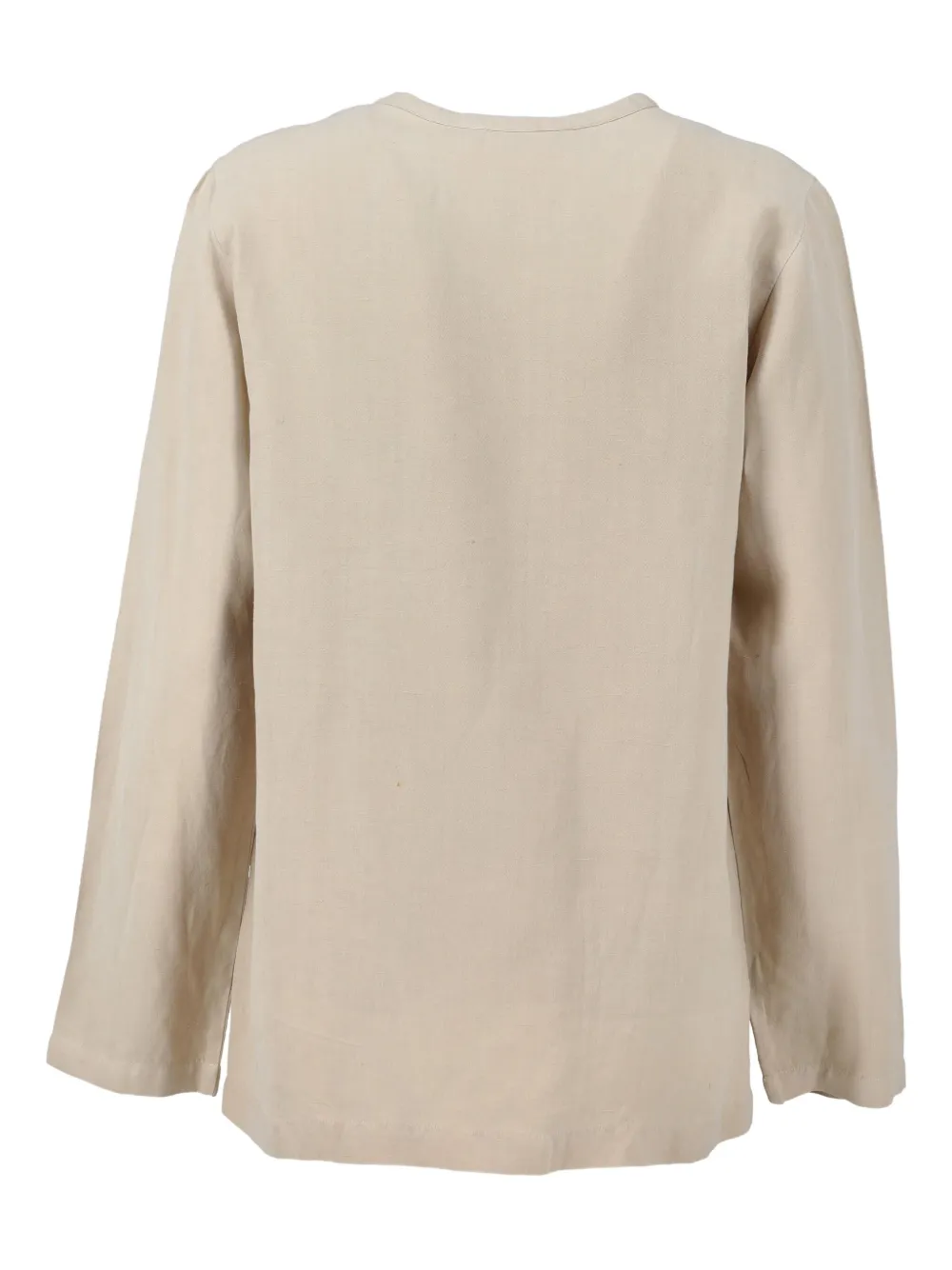 Comme Des Garçons Pre-Owned linen blouse | Image 2