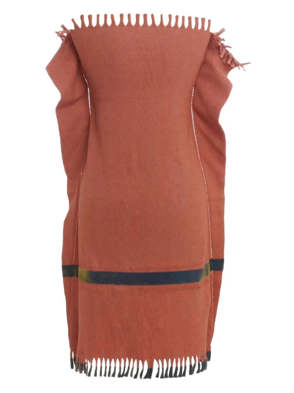Issey Miyake Pre-Owned 2000s fringe-detailing dress | Image 2