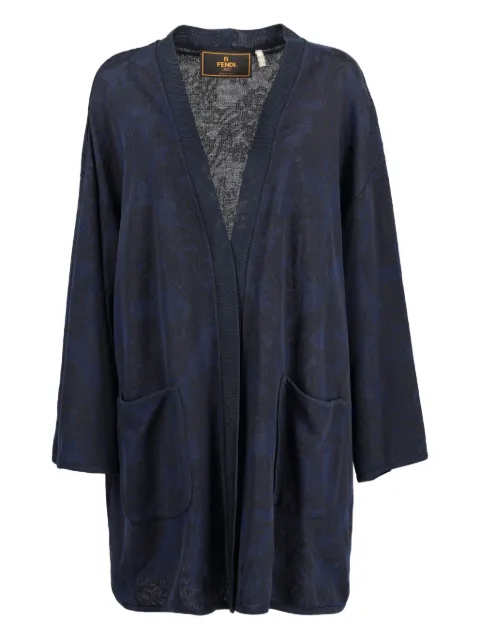 Fendi Pre-Owned Damasked cardigan