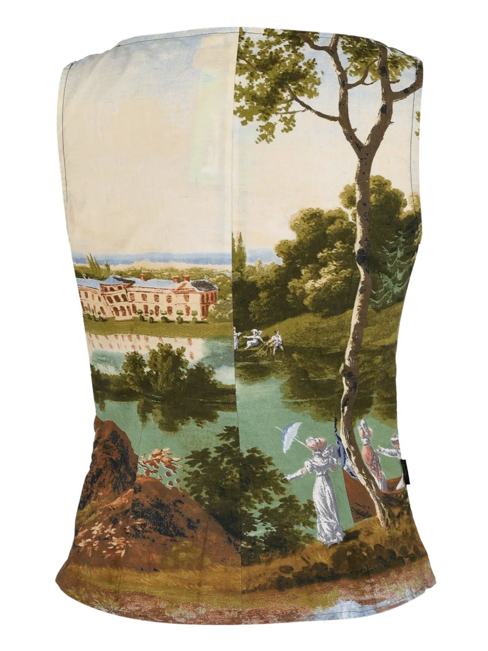 Moschino Pre-Owned top estilo corset 2000 | Image 2
